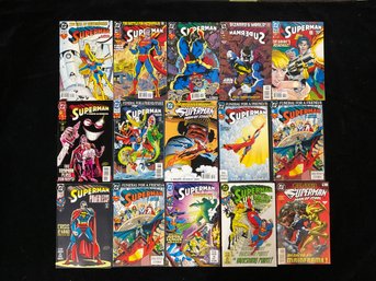 1990s DC Comics Superman Featuring Story Arcs Like The Battle For Metropolis