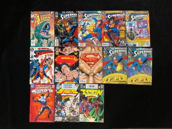 1990s DC Comics Superman Including Superman In Action