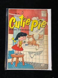 May 1955 By Junior Reader's Guild (under The Lev Gleason Imprint) Cutie Pie #1
