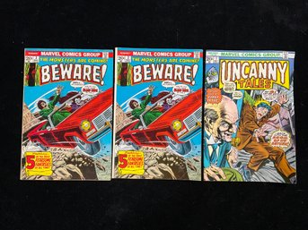 Marvel Comics Beware! #2 (May 1973) And Uncanny Tales #1 (Dec 1973)