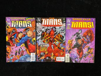 1999 DC Comics The Titans Issues #2,#3,#7