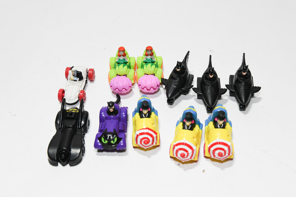 1991-1993 McDonalds Batman Returns And Batman Forever Happy Meal
