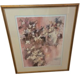 Framed Len Garon 1983 Print