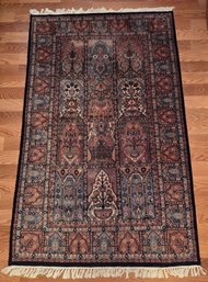 Beautiful Kashmiri Silk Hand Knotted Rug