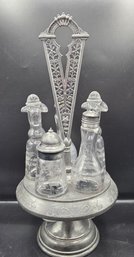 Silver Plated Curet Set