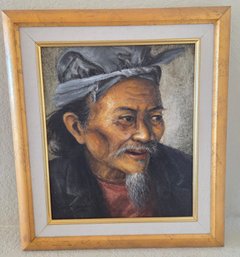 Balinese Oldman Painting