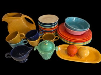 Mixed Collection Of Vintage Fiestaware