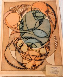 Delicate Balance By  Loren Janzen  American Painter And Print Maker 1938-2006