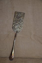 (#42) Vintage Silver Plate Cake Cutter Server Spatula Kings Pattern