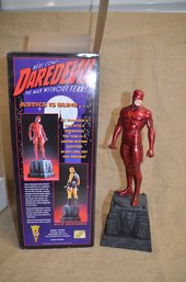 (#43) Marvel Bowen Design 14'H Here Comes Daredevil Justice Is Blind #1292/4000