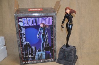(#44) 2000 Marvel Bowen Design THE BLACK WIDOW Natasha Romanov Painted Statue 14.5'H #1192/4000