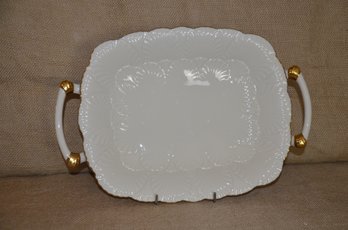 (#24) Lenox Serving Handled Serving Platter