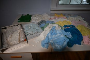 408) Assorted Baby Clothing And Knit Outfit