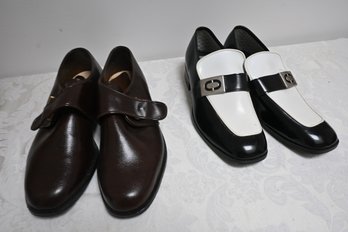417) Vintage Men Loafer Shoes (2)