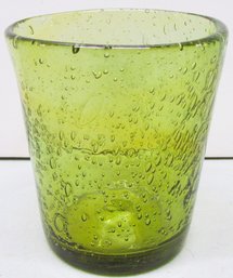 An Early Blown Glass Cup With Polished Pontil