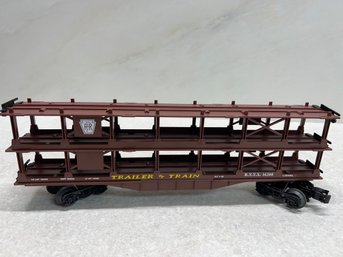 Lionel Trailer Train Auto Carrier With 6 Cars