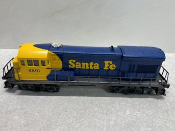 Lionel Train Santa Fe 8801