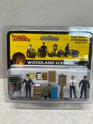 Scenic Accents - Woodland Scenics - Depot Workers & Accessories - New