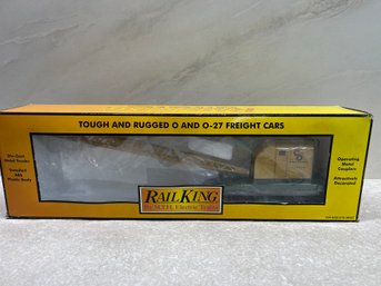 Rail King - Chesapeake & Ohio American Crane Car