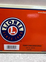 Lionel Train - Pennsylvania Girder Bridge Metal Base 6-81432