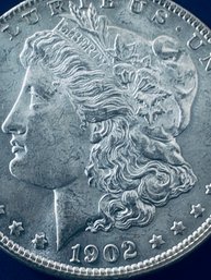 1902-O MORGAN SILVER DOLLAR COIN- BU/BRILLIANT UNCIRCULATED