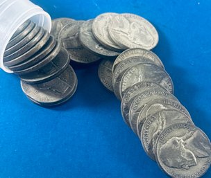 ROLL OF (40) SILVER WAR NICKELS