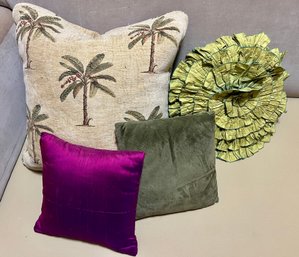 Collection Of Decorative Throw Pillows