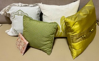 Collection Of Decorative Throw Pillows