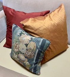 Collection Of Decorative Throw Pillows