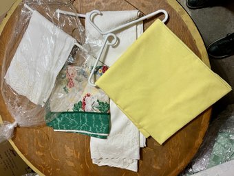 Collection Of Vintage Tablecloths