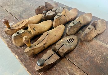 Collection Of Antique Shoe Lasts