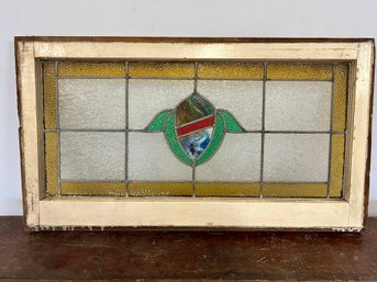 Antique Stained Glass Window