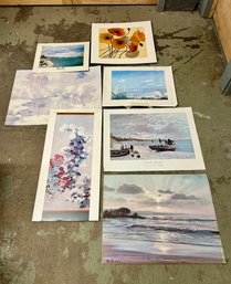 Collection Of Seven Various Art Prints And Reproductions