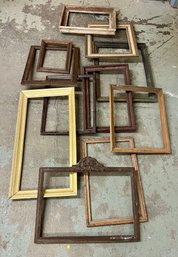 Collection Of 11 Frames In Various Finishes And Conditions