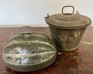 Antique Baking Mold Tins