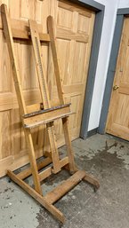 Wooden Floor Standing Studio Easel