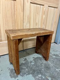 Distressed Primitive Utilitarian Bench