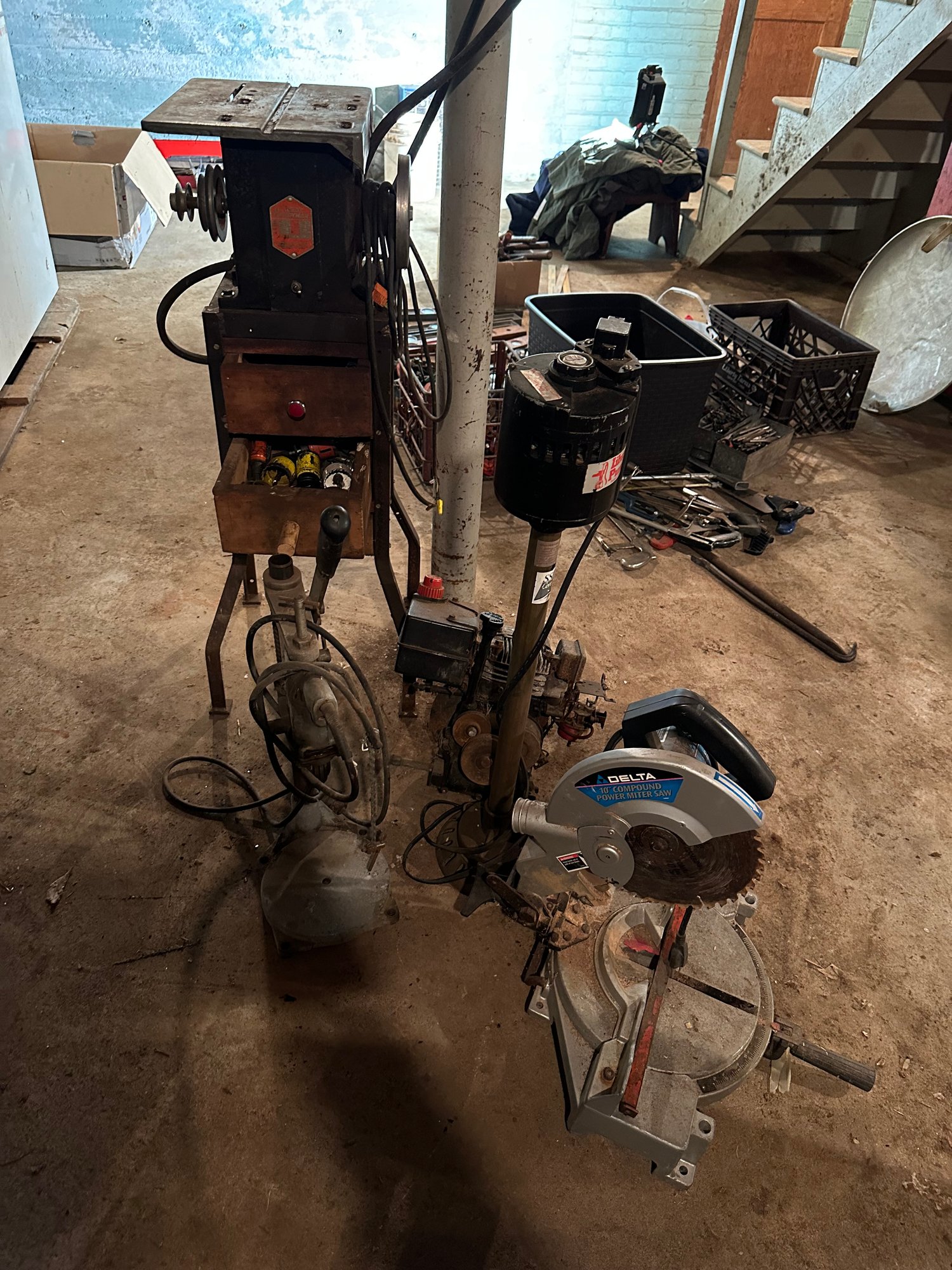 Group Of Three Power Tools/machines, Untested But Believed To Be ...