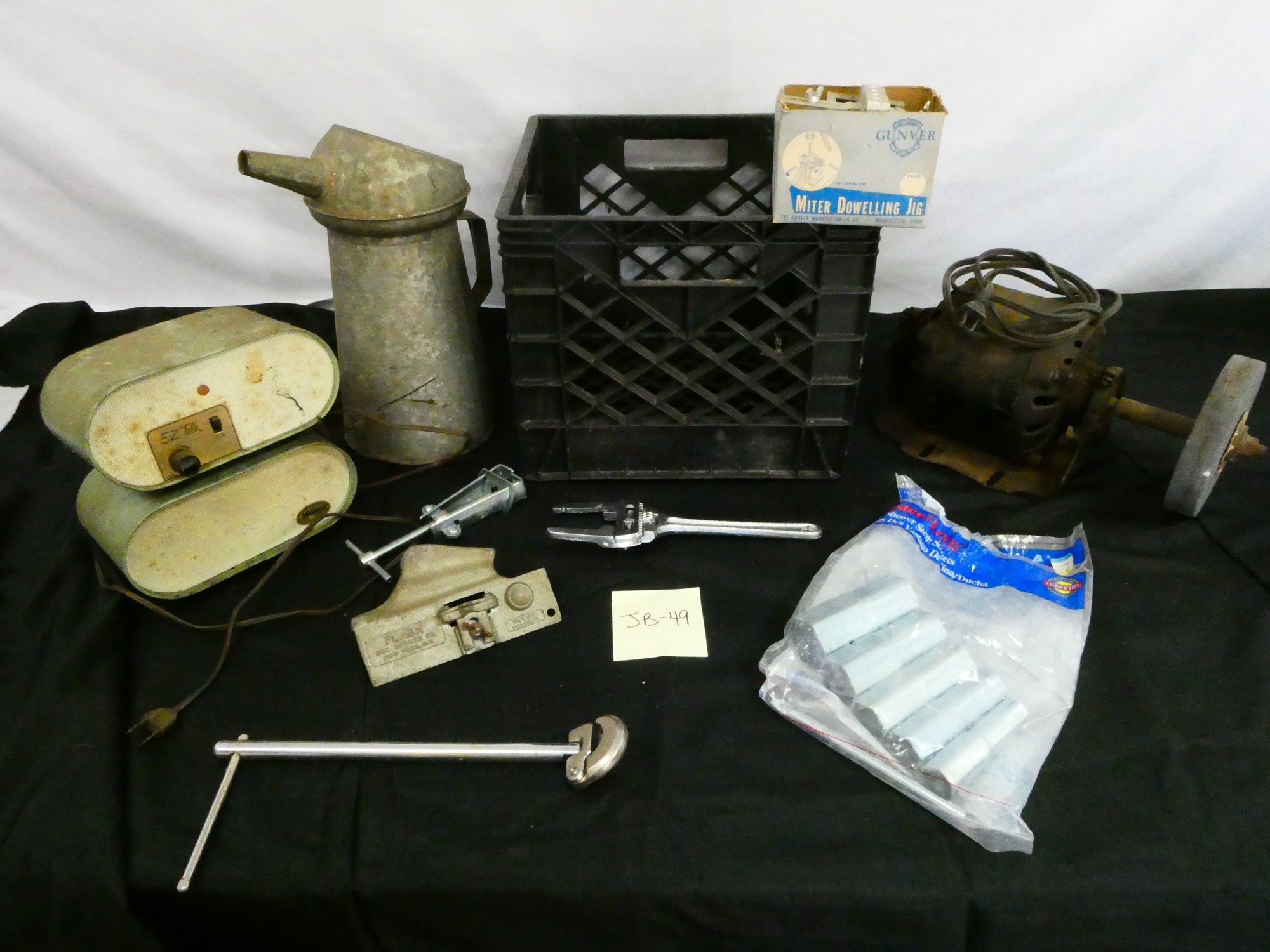 Crate Lot - Tools, Vintage Masco Ez Talk Home Intercom No 295 Tube ...