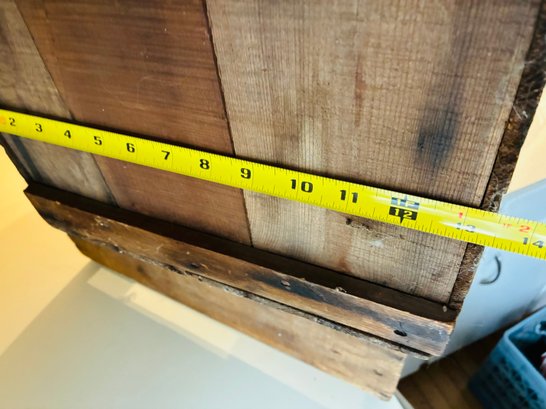 Two Wooden Farm Boxes #32892 | Auctionninja.com