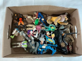Lot Of Assorted Action Figures Including Toy Story, Batman And More