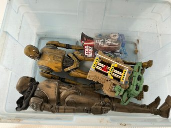 Star Wars Action Figures And Lego Yoda