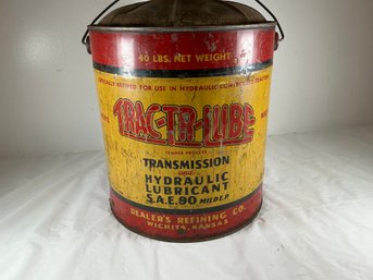 Trac-tr-lube 40 Lbs Empty Container