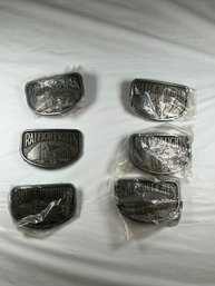 6 Raleigh Lights Belt Buckles