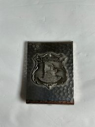 The Whaler New Bedford, Mass Vintage Match Holder