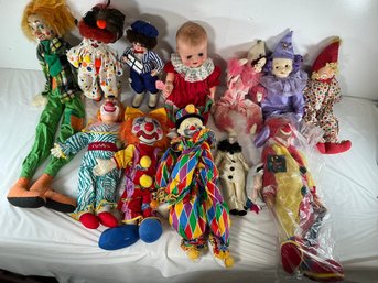 Box Of Clown Dolls