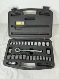 Stanley Socket Wrench Set In Case