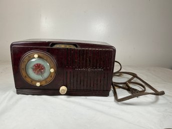 Antique General Electric Clock Radio