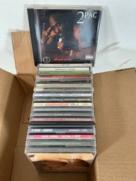 20 CDs - 2Pac, Ricky Martin, Enrique Iglesias, Guapachosos, Luis Miguel, Olga Tanon, Etc
