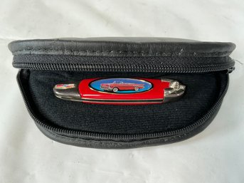 Franklin Mint 1957 Chevrolet Bel Air Collector's Folding Knife In Protective Case